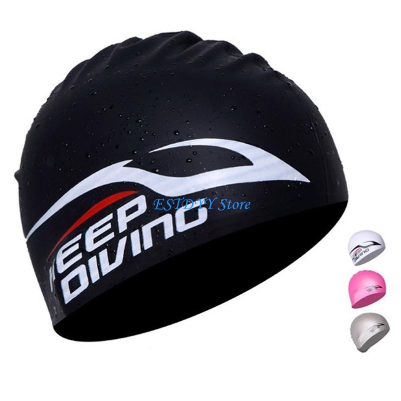 G6DE High Elastic Silicone Swi - Swim Hat Silicone ulasan dan harga