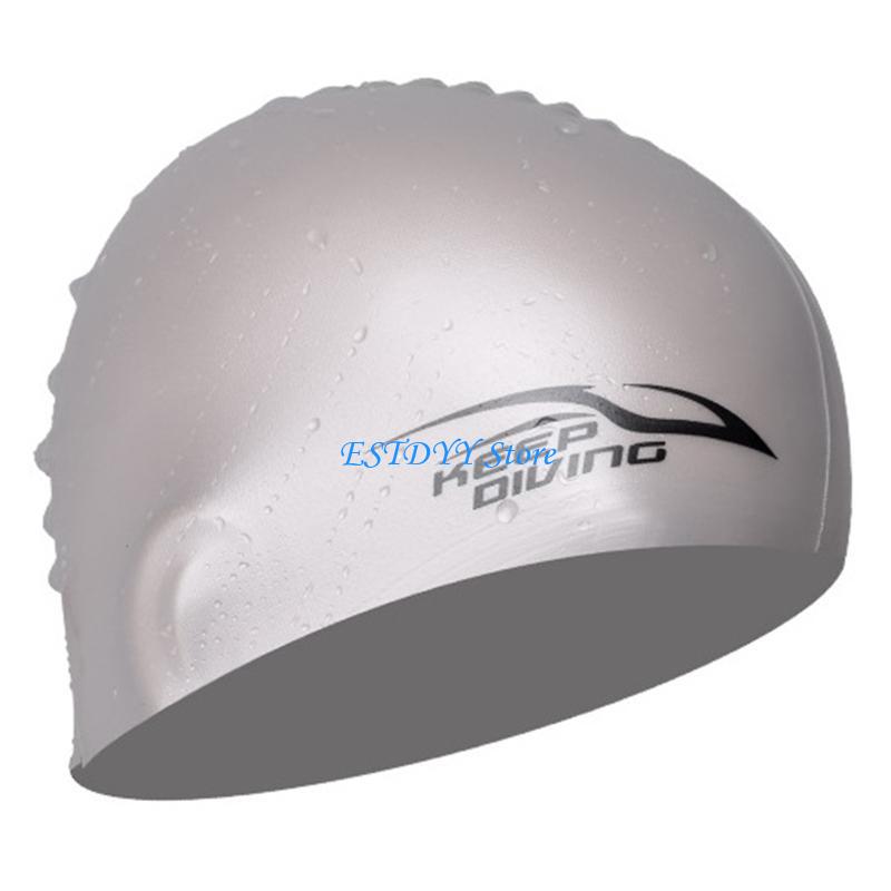 G6DE High Elastic Silicone Swi - Swim Hat Silicone ulasan dan harga