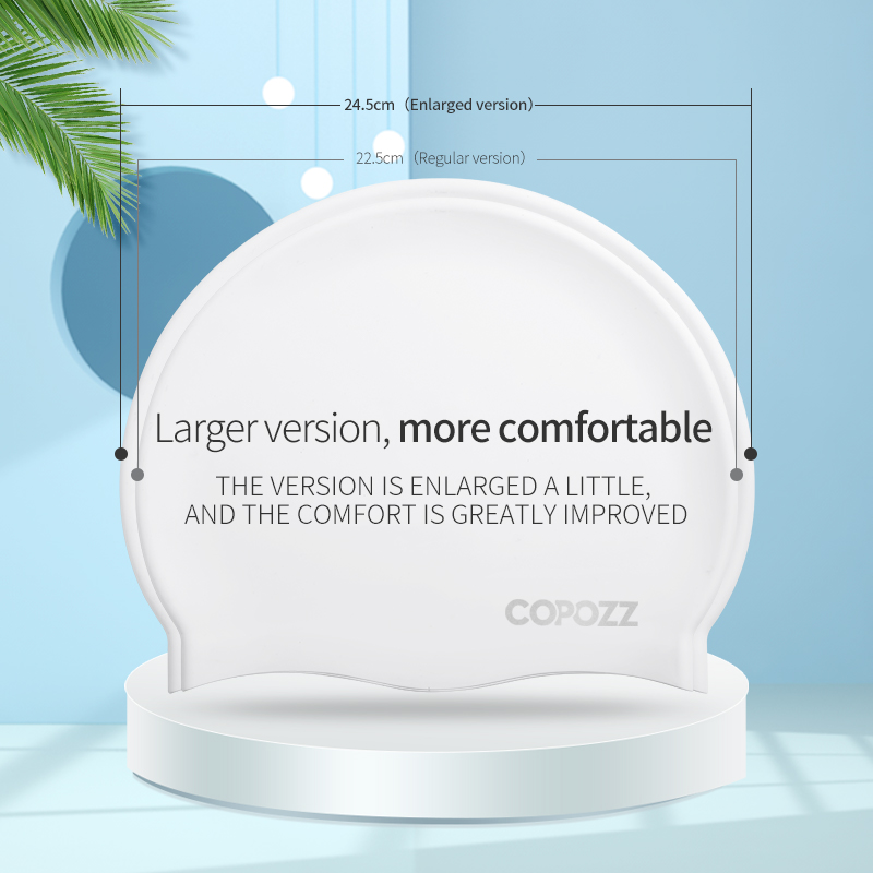 Pattern Adult Swimming Caps Me - Swim Hat Silicone ulasan dan harga