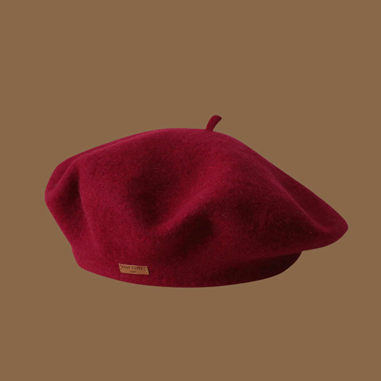 Beret Hat Chic Winter Headwear - Beret French Wool ulasan dan harga