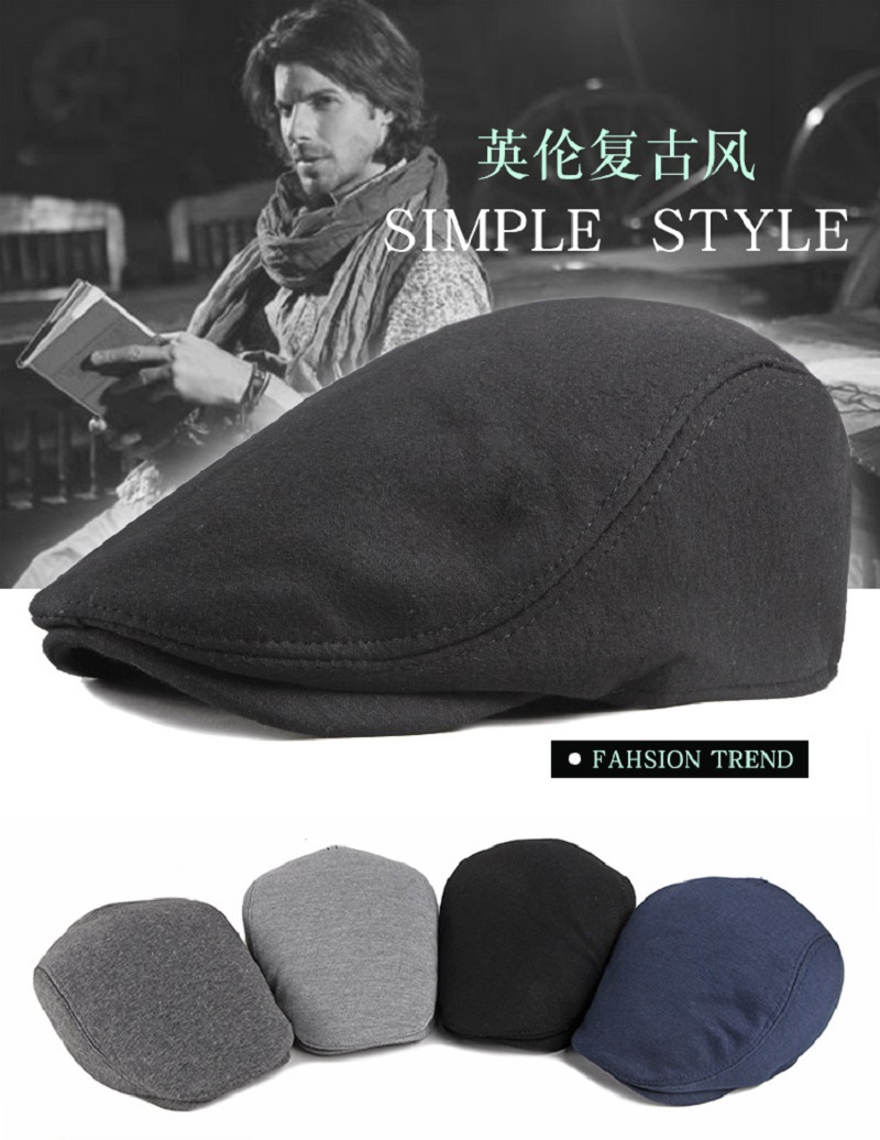 Women's Men's cotton Newsboy F - Dad Hat Cotton ulasan dan harga